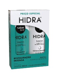 SALON LINE HIDRA KIT SH/COND 300ML BABOSA 95430