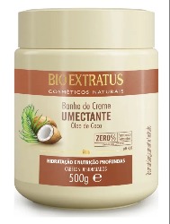 Bio Extratus Umectante Óleo de Coco - Banho de Creme 500g