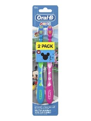 Oral-B Escova Dental Infantil Mickey 2 Unidades