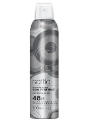 SOFFIE DESOD AEROSOL 300ML WOMEN SEM PERFUME