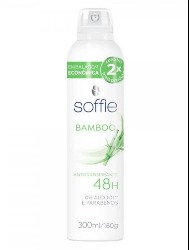 SOFFIE DESOD AEROSOL 300ML WOMEN BAMBOO