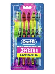 Escova Dental Oral-B Color Collection Pack Familiar