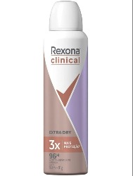 REXONA DESOD CLINICAL AEROSOL 150ML EXTRA DRY