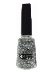 BIG ESMALTE GLITER PRATA 390