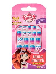 FIRST KISS UNHA PINK PSP03BR RAINBOW