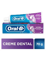 Creme Dental Oral-B Escudo Antiaçúcar Anticáries 70g