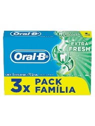 ORAL B KIT CR DENTAL EXTRA FRESH C/3UN