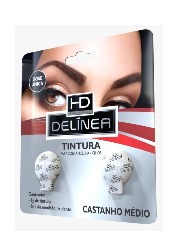DELINEA TINTURA UNIDOSE 1G CASTANHO MEDIO