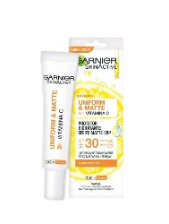 GARNIER HIDRATANTE FAC UNIF MATTE VIT C FPS30 15G