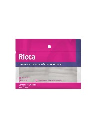 RICCA QUADRADINHO DE ALGODAO 80PCS 3276