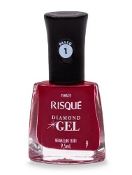 RISQUE ESM GEL VERMELHO RUBI