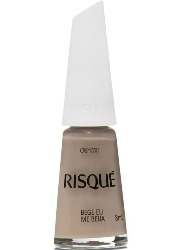 RISQUE ESMALTE BEGE EU ME BEIJA