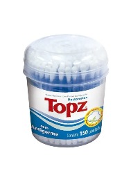 TOPZ COTONETES 150UN POTE
