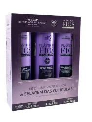 CADIVEU KIT PLASTICA FIOS 3X1000ML