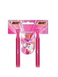 BIC PRESTOBARBA COMFORT 3 PINK C/2