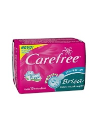 CAREFREE ABS C/15UN BRISA S/PERFUME