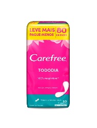 CAREFREE ABS C/80UN TODODIA S/PERFUME