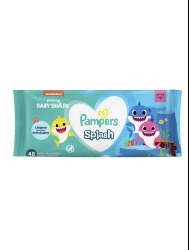 PAMPERS LENCO INFANTIL C/48UN SPLASH