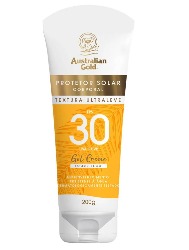 A. GOLD PROTETOR SOLAR GEL CREME FPS30 200G