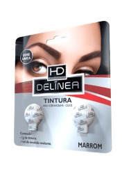 DELINEA TINTURA UNIDOSE 1G MARROM