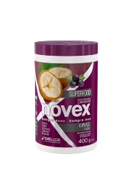 NOVEX CREME TRAT 400G SUPERFOOD CUPUACU ACAI