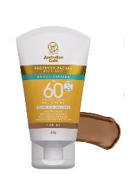 A. GOLD PROTETOR SOLAR FPS60 40G COR 03