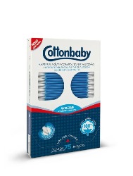 COTTONBABY HASTES FLEXIVEIS 150UN