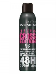 SOFFIE DESOD AEROSOL 300ML WOMEN CROSS