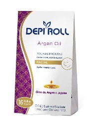 DEPI ROLL FOLHAS PRONTAS FACIAL 8P ARGAN