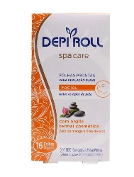 DEPI ROLL FOLHAS PRONTAS FACIAL SPA CARE 8P
