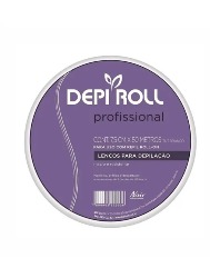 DEPI ROLL ROLO DEPILCAO BRANCO 50 METROS