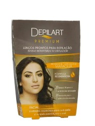 DEPILART FOLHAS PRONTAS FACIAL MARACUJA 107