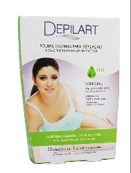 DEPILART FOLHAS PRONTAS PERNAS KIWI 10 PARES 048