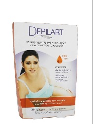 DEPILART FOLHAS PRONTAS PERNAS MEL 10 PARES 010