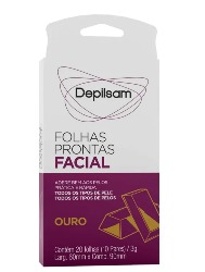 DEPILSAM FOLHAS PRONTAS CORPORAL OURO