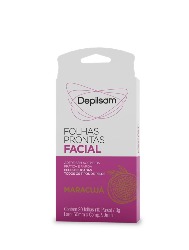 DEPILSAM FOLHAS PRONTAS FACIAL MARACUJA 3G