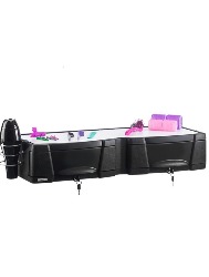 DOMPEL CONSOLE PEROLA 3331-C C/CHAVE PRETO/CINZA
