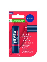 NIVEA PROT LABIAL HIDRA COLOR VERMELHO