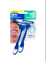 GILLETTE APARELHO DERMA PROTECT 2UN