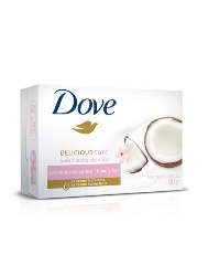 DOVE SABONETE BARRA 90G LEITE COCO