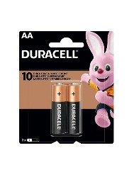 DURACELL PILHA AA PEQUENA 2UN