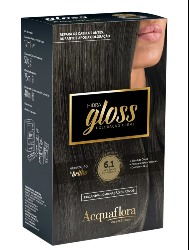 ACQUAFLORA HIDRA GLOSS KIT TINTURA 6.1