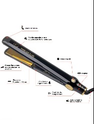 MQ - Prancha de Cabelo Titanium Max Slim480 Profissional Bivolt