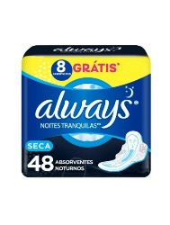ALWAYS ABS ABAS SECAS NOTURNO L48P40