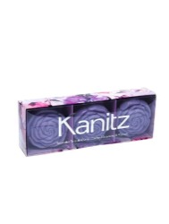 KANITZ KIT SABONETE 3X70G FLORES DO QUERER LILAS