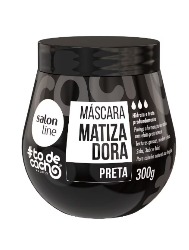 SALON LINE #TODECACHO MASC MATIZ 300G PRETA MAION
