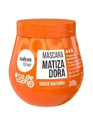 SALON LINE #TODECACHO MASC 300G MATIZ RUIVO NAT