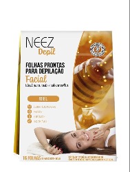 NEEZ DEPIL FOLHAS PRONTAS FACIAL 16FLS MEL