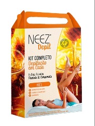 NEEZ DEPIL FOLHAS PRONTAS FACIAIS E CORP MEL KIT