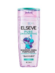 ELSEVE SHAMPOO 400ML PURE HIALURONICO